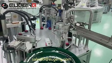 One operator Automatic lip gloss mascara filling and capping machine