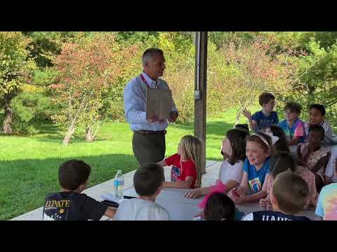 Dr. Stout Visits North Coventry Elementary School - Oct. 2, 2023