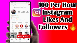 How To Get 100 Instagram Followers And Like Every Hour 🔥| Instagram Likes And Followers 2020 📸 screenshot 3