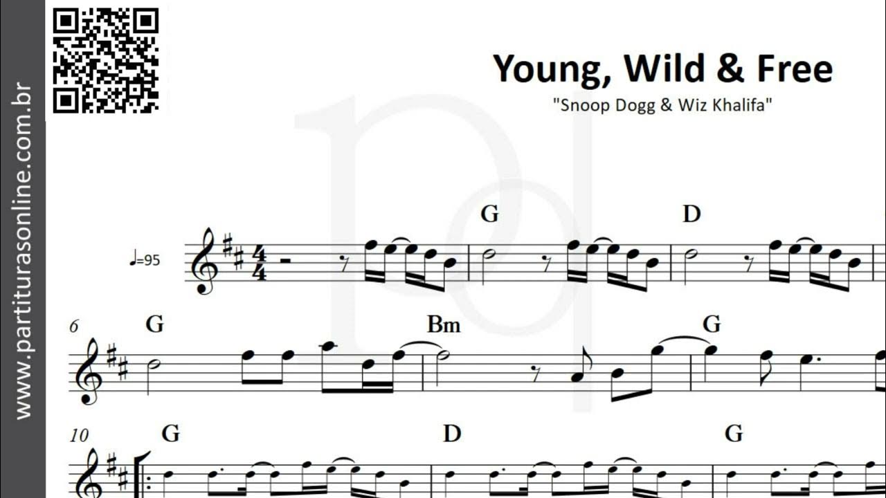 Young Wild And Free Piano Sheet Music www.youtube.com