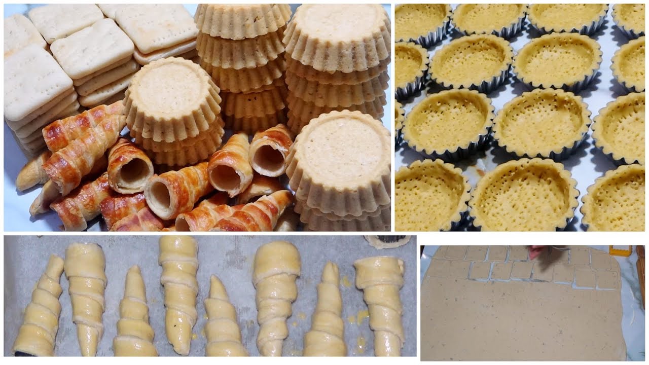 نقصي عليك تمارة في رمضان 💪🏻عجينة مورق لكورني+ الكيش+ عجينة بيتزا 😍