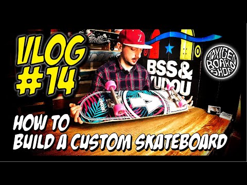 VLOG #14 - როგორ ააწყო ქასთომ პრო სკეიტი - how to build a custom skateboard