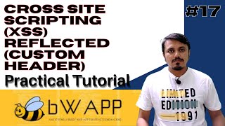 bWAPP Cross Site Scripting  Reflected- Custom Headers || bwapp xss || Cyber World Hindi