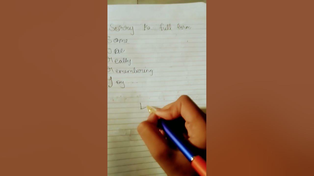 sorry-ka-full-form-youtube