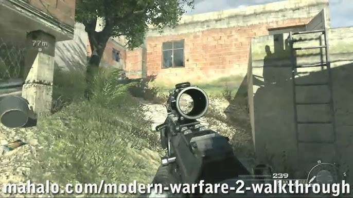 Call of Duty Modern Warfare 2 Gameplay Walkthrough 4 Act I No Russian 