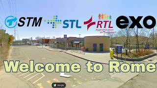 This bus hub is THE ROME OF MONTREAL TRANSIT Terminus Radisson