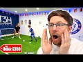 DAD PUT A FOOTBALL PITCH IN THE HOUSE!! *ROOM TRANSFORMATION*