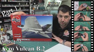 Airfix 1/72 Avro Vulcan Video Build Part 1
