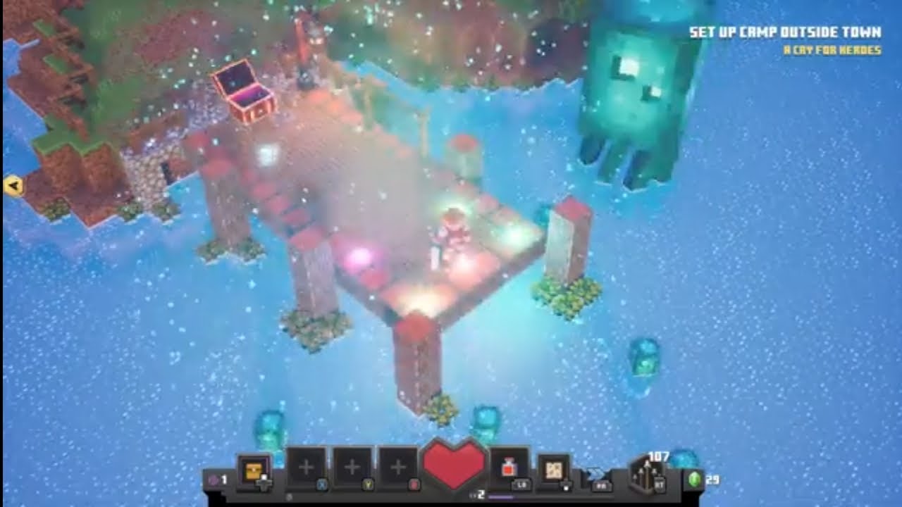 Minecraft dungeons: the eponymous squid achievement guide