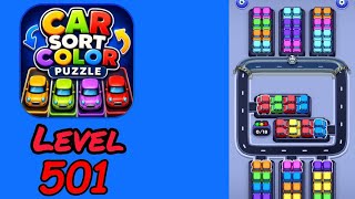 Car Sort Color Puzzle Level 501 Walkthrough