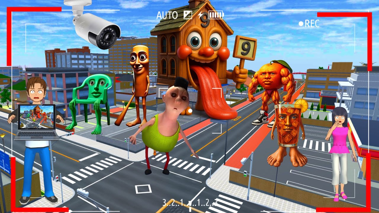 Yuta Mio Panik Buat Banyak CCTV Merekam Semua Anomali dan HAMOOD Habibi Di Kota Sakura 😱