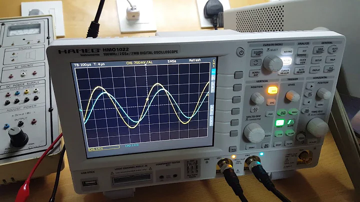 Frequency response of RC circuit Low pass and high pass filter