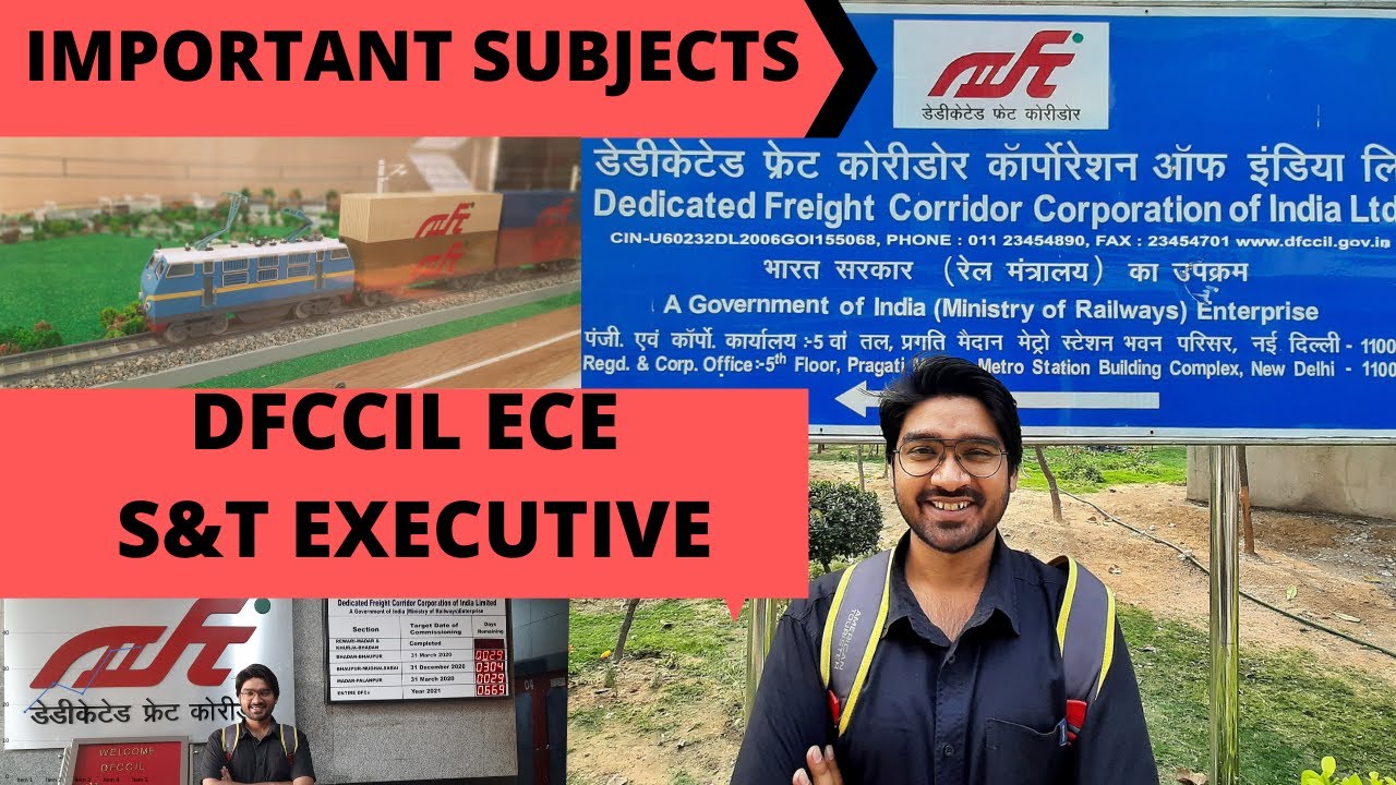 Most Important topics for DFCCIL Exam (S&T Executive). Previous Paper Analysis.