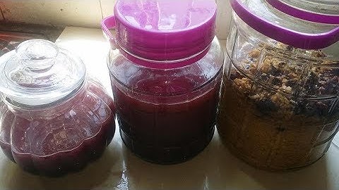 Cơm rượu và cách nấu rượu nếp cẩm đón tết đơn giản nhất!