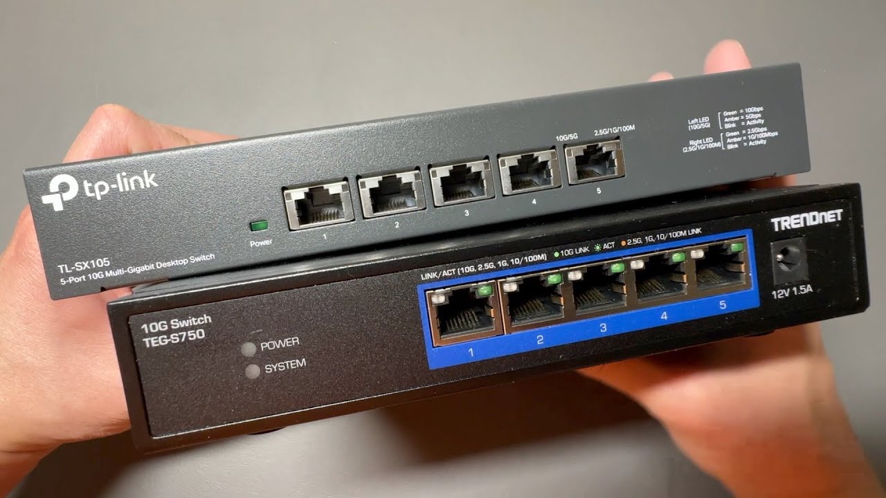 TL-SX105, 5-Port 10G Desktop Switch