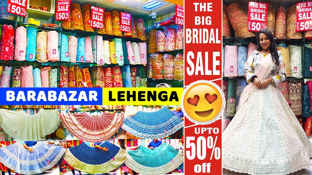 Barabazar Lehenga Collection | Lehenga Sale upto 50% Off | Bridal and Non Bridal Lehenga with Price