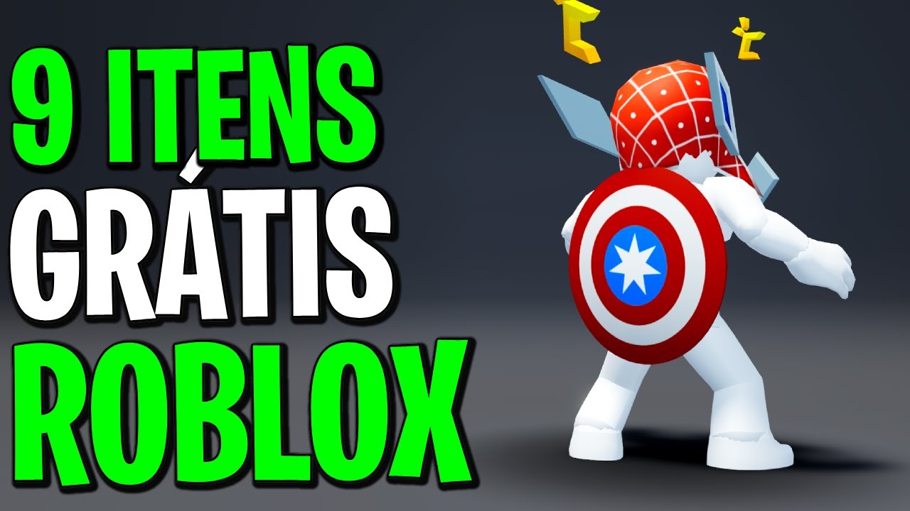 COMO PEGAR 9 ITENS GRÁTIS NO ROBLOX! 😍 