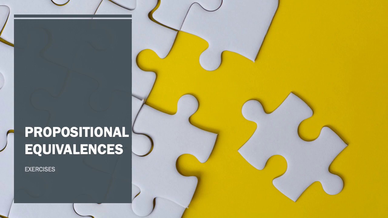 1.2 Propositional Equivalences - Logic đếm online - YouTube
