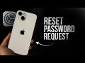 How to Get Reset Password Request iPhone (tutorial)