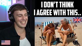 American Reacts to How British Beaches Are VERY Different 🇬🇧🇺🇸