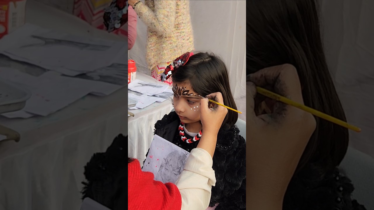 Face Painting || Salvation Tree School || Fun Fiesta || Greater Noida West (Noida Extension)
