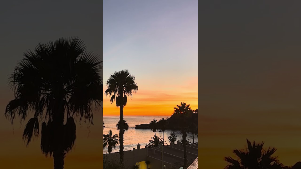 Movie-like sunset in November Albufeira 🇵🇹