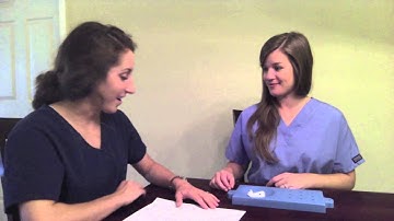 Nine Hole Peg Test - Assessment Demonstration