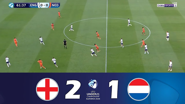 England vs. Netherlands [2-1] | U21 Euro Semi-finals 2025 | Match Highlights!
