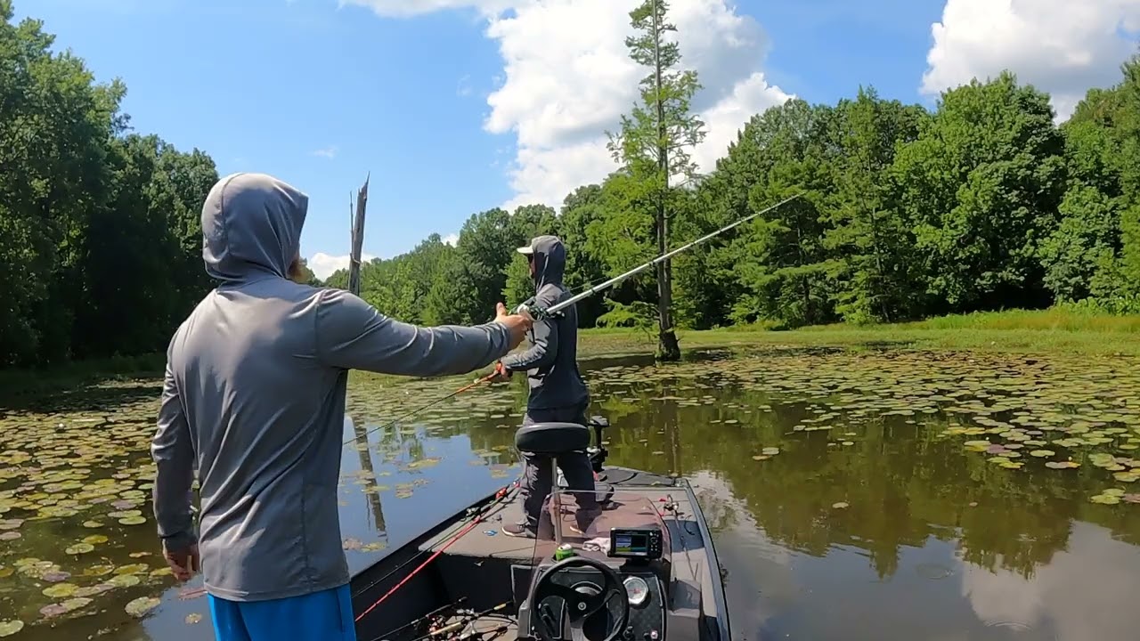 My brother & I went bass fishing and I only caught one fish ALL DAY!