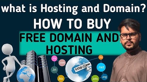How to buy free Domain and Hosting in Urdu / Hindi | What is Hosting and Domain
