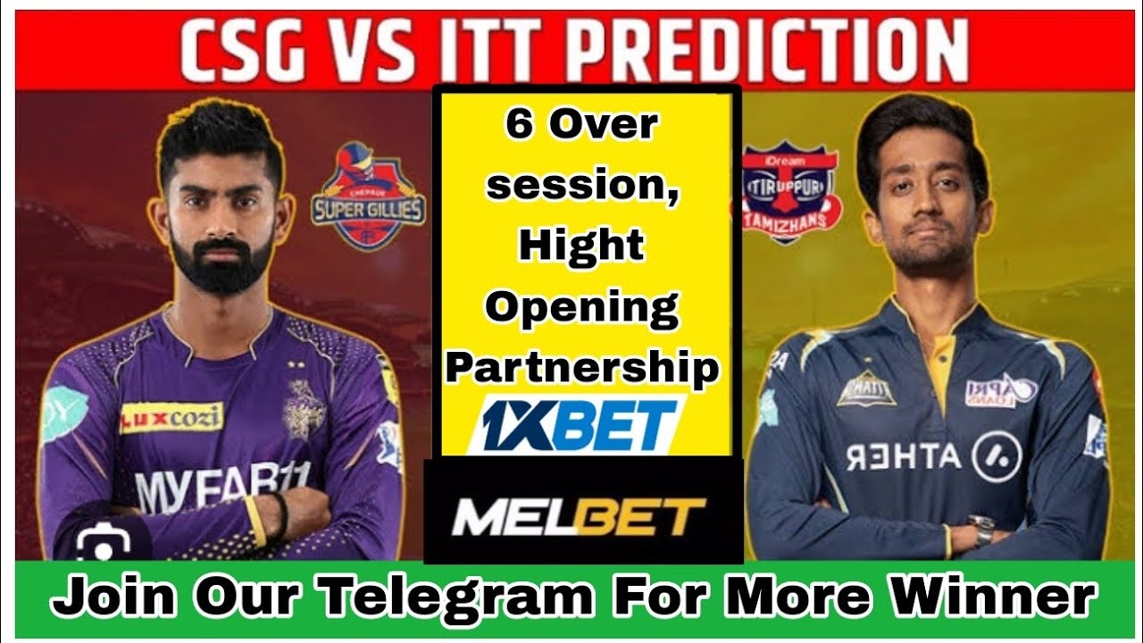 SMP vs ITT 1xbet Prediction | Siehem Madurai Panthers Vs Ballsy Trchy Today Match prediction Melbet