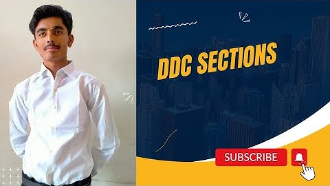 DDC Section || Dewey Decimal Classification in Urdu/Hindi