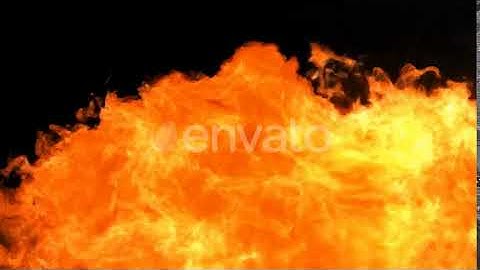 4K Hyper Realistic Fire Flame Closeup | Motion Graphics - Envato elements