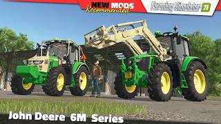 FS25 | John Deere 6M Series - Farming Simulator 25 Mods Review QHD