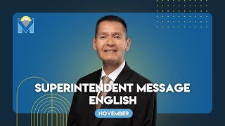 MVUSD November Superintendent Message English