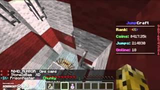 Minecraft Parkour: Jumpcraft Rankup 7 Tutorial (Failed)