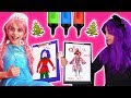 Christmas Three Marker Challenge 🎄 Princess Olivia Vs. Malice - Christmas Princesses In Real Life