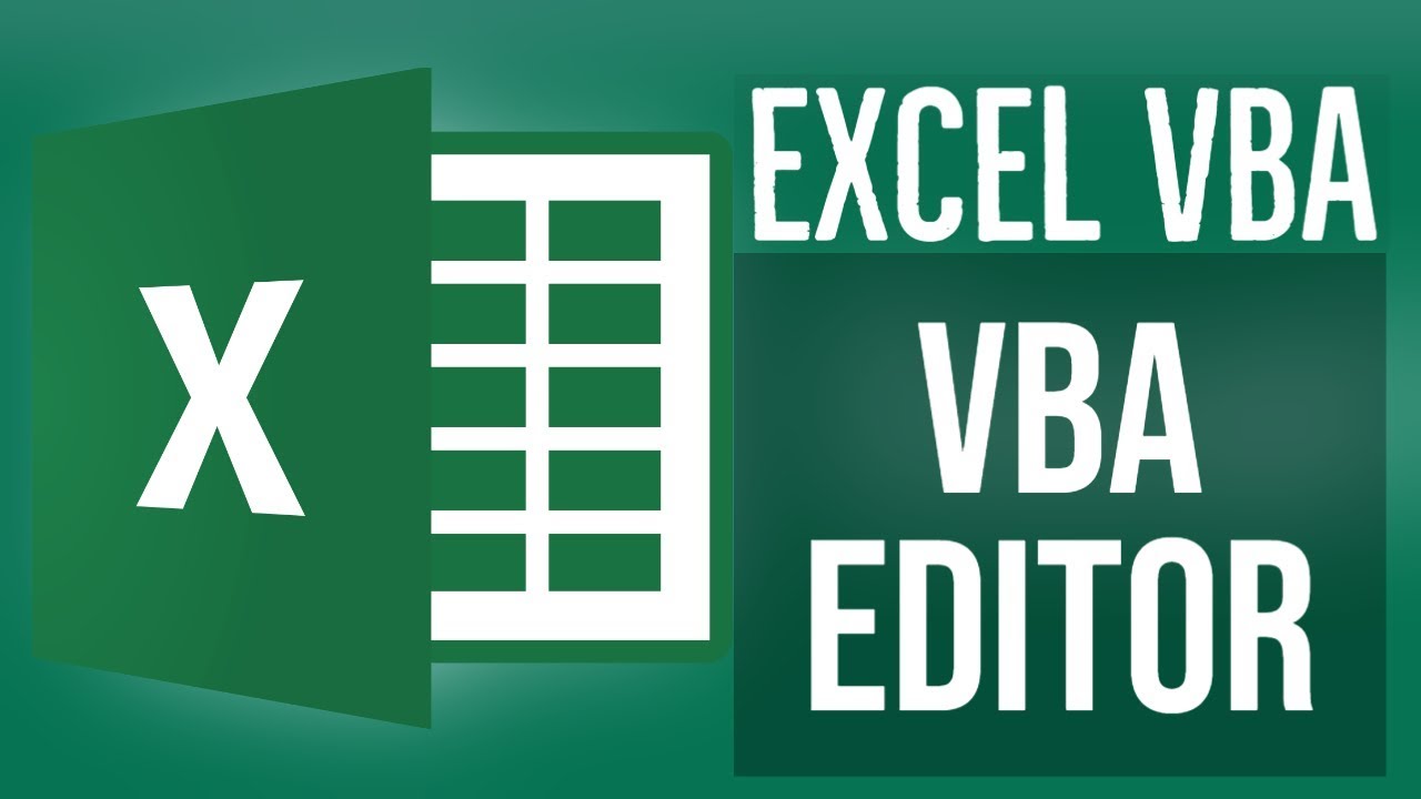 Excel VBA Tutorial for Beginners 2- How To Use The VBA Editor In Excel (1/2)