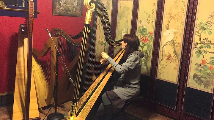 Debussy - Maid with the Flaxen Hair on lever harp