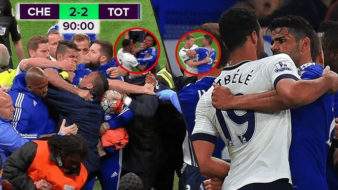 Most HEATED Premier League Match Ever - YouTube