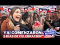 COMENZARON las FIESTAS PATRIAS🎊EN CHILE 5 dias SIN PARAR| Vuelven las FONDAS 🇨🇱🤯🙈|chile 2023