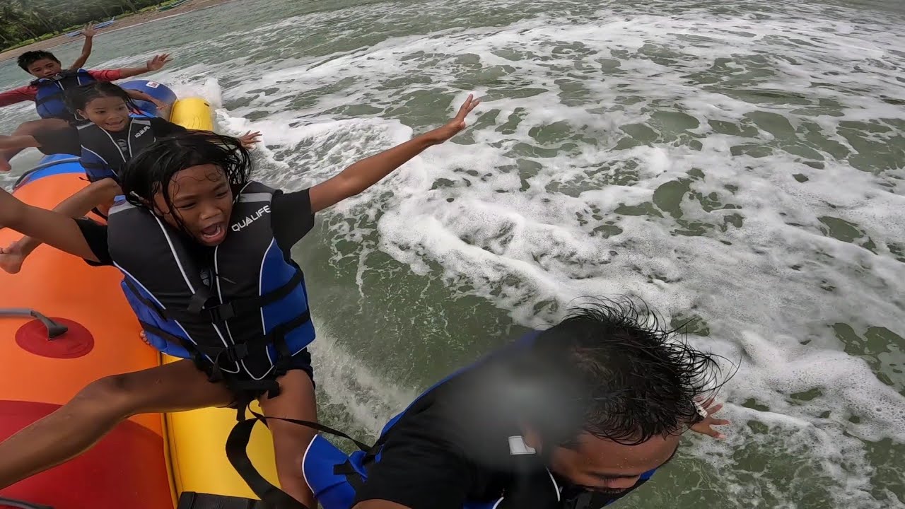 BANANA BOAT WITH MY SOWEIRD KIDS YouTube