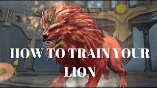 Clash Of Empires : How to TRAIN Your LION : LION Throne/Skills screenshot 2