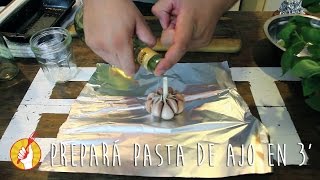 Cómo Hacer Pasta de Ajo Asado Casero | Receta Fácil | Tenedor Libre -  YouTube
