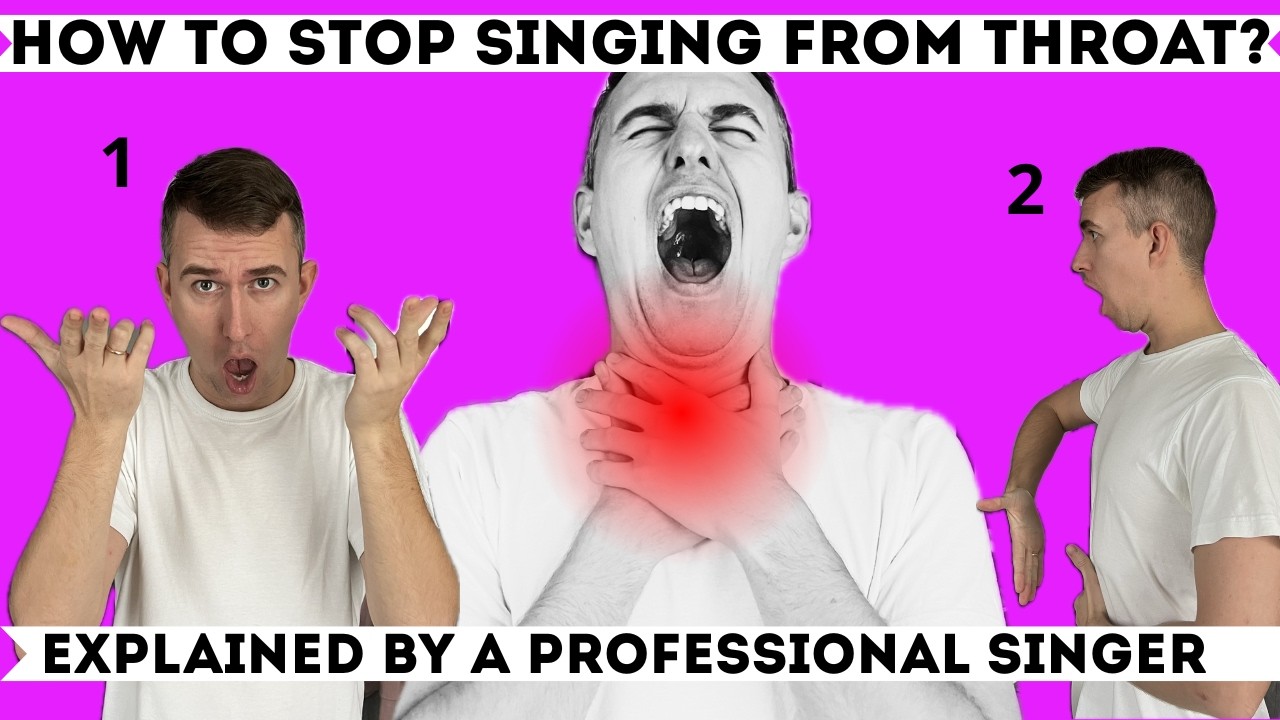Stop Singing From Your Throat (explained by a professional singer)