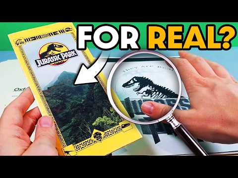 Jurassic Park Concept Logos & Brochure | Production made!