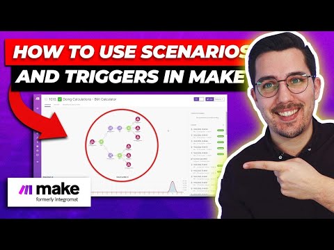 [2] Concept of Scenarios, Triggers, Connections, Scheduling - Make Tutorials for Beginners 2022