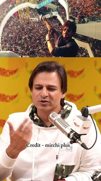 Vivek oberoi on shahrukh khan👀🫠 #podcast #podcastclips #srk #thelallantop
