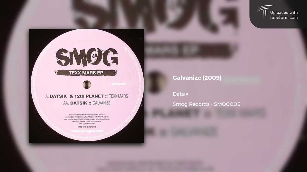 Datsik - Galvanize (Smog Records | SMOG005) [Dubstep]