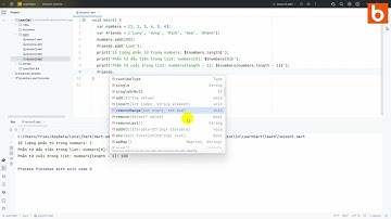 Dart 5: Tìm hiểu kiểu dữ liệu List